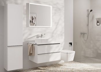 Смеситель для раковины Hansgrohe Tecturis E 73070000 Хром — фото 2, Смесители для раковины