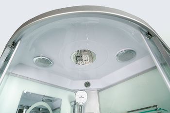 Душевой бокс WeltWasser WW500 Emmer 15055-2 150х150 10000004658 профиль Хром стекло прозрачное — фото 5, Душевые боксы