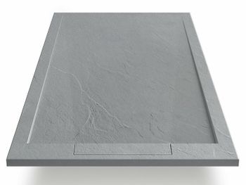 Душевой поддон из искусственного камня Vincea 120x80 VST-4SRL8012G Серый — фото 1, Душевые поддоны из искусственного камня