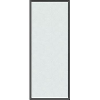 Душевая стенка Grossman Style 70 200.K33.05.70.21.02 профиль Черный матовый стекло шиншилла — фото 1, Боковые стенки