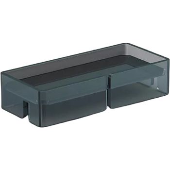 Контейнер для хранения Sonia Luce 182527 Черный матовый — фото 1, Органайзеры для ванной