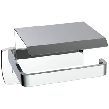 Держатель туалетной бумаги CeramaLux Cube 12607B Хром — фото 1, Держатели туалетной бумаги