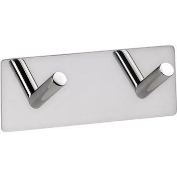 Вешалка для полотенец Bemeta Easy 163106271 Нержавеющая сталь полированная — фото 1, Крючки для полотенец