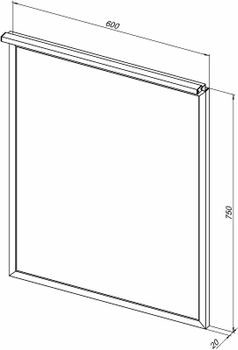 Зеркало Allen Brau Priority 60 1.31013.BB с подсветкой Черный браш — фото 8, Зеркала в ванную комнату