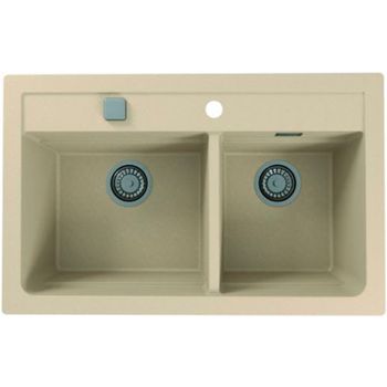 Кухонная мойка Alveus Granital Atrox 50 Terra G22 790x500 1131999 Песчаная — фото 1, Кухонные мойки