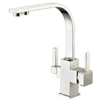 Смеситель для кухни ZorG Clean Water ZR 332 YF SATIN Сатин — фото 1, Смесители для кухни