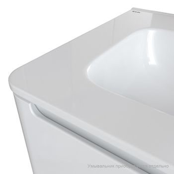 Тумба под раковину Iddis Edifice 60 EDI60W0i95 подвесная Белая — фото 3, Тумбы под раковину