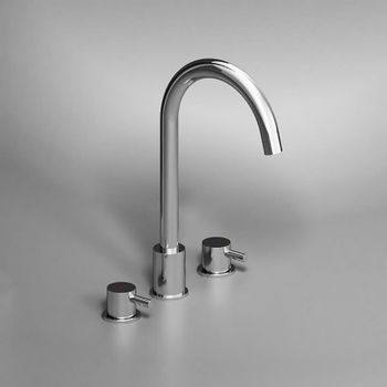 Смеситель для раковины Damixa Scandinavian Pure 360200000 Хром — фото 2, Смесители для раковины