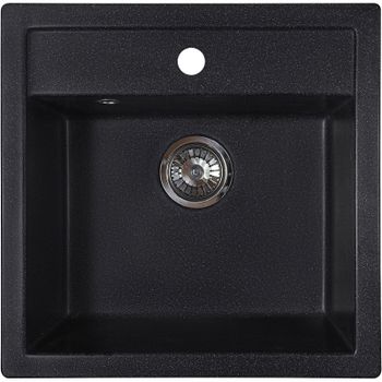 Кухонная мойка Reflection Zia 51 RX1251СL Уголь — фото 1, Кухонные мойки