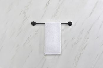 Товар: Полотенцедержатель Schein Kahlo 9152MB Черный матовый - фото 4 Полотенцедержатель Schein Kahlo 9152MB Черный матовый — фото 4, Полотенцедержатели