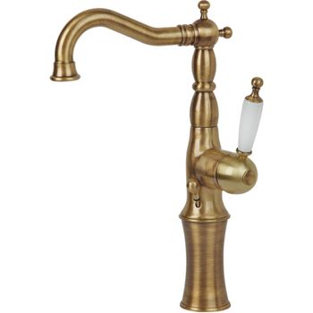 Смеситель для раковины Migliore Oxford 19093 Бронза — фото 1, Смесители для раковины