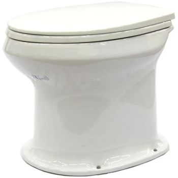 Унитаз Оскольская Керамика Дачный 46901100002 с сиденьем — фото 1, Напольные унитазы