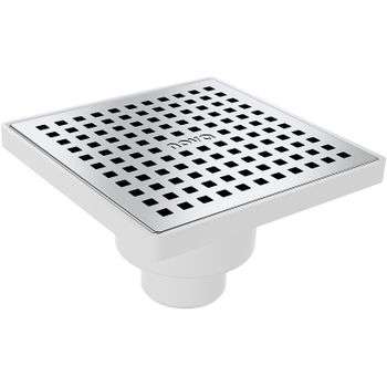 Душевой трап Nova 5036 с решеткой Хром — фото 1, Трапы для душа