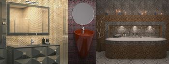 Стеклянная мозаика Alma Misty NB-BR610 (MN647) 29,5x29,5 см — фото 7, Мозаика