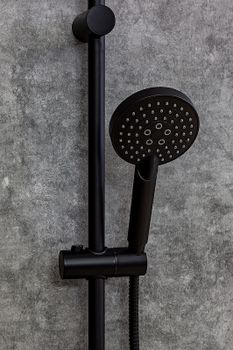 Душевая система Orange Karl M05-932b Черная — фото 7, Душевые стойки