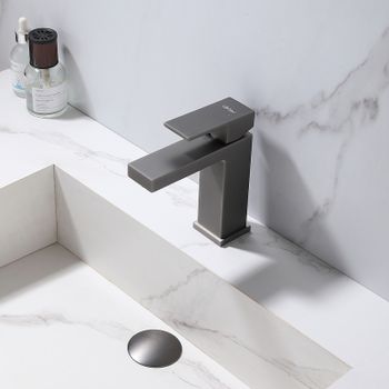 Смеситель для раковины Abber Daheim AF8210NG Никель — фото 2, Смесители для раковины