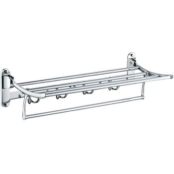 Полка для полотенец Haiba HB805 Хром — фото 1, Полки для полотенец