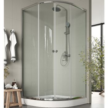 Товар: Душевой уголок Agger A01-100TCR 100x100 профиль Хром стекло прозрачное - фото 1 Душевой уголок Agger A01-100TCR 100x100 профиль Хром стекло прозрачное — фото 1, Душевые уголки четверть круга