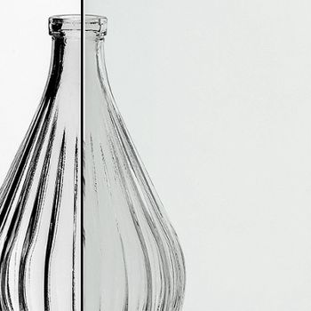 Душевая дверь New Trendy Avexa Gold 110 L EXK-1720 профиль Брашированное золото стекло прозрачное — фото 11, Распашные душевые двери