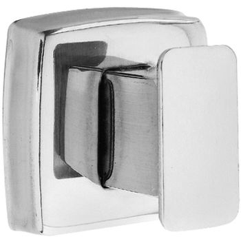 Крючок Nofer Classic 09016.B Нержавеющая сталь глянцевая — фото 1, Крючки для полотенец