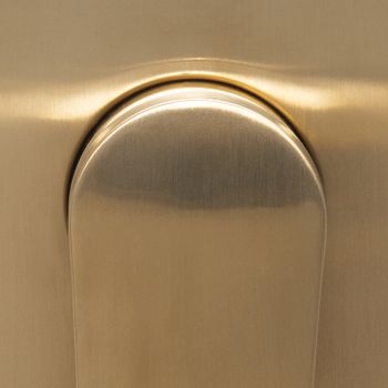 Душевая штанга WasserKRAFT Aisch A190 Золото матовое — фото 4, Штанги для душа