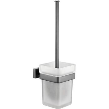 Ершик для унитаза Belz B904 B90410 Вороненая сталь — фото 1, Ершики для унитаза