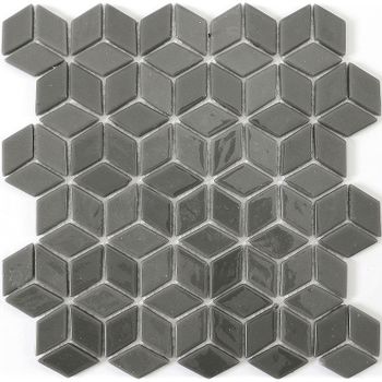 Стеклянная мозаика Natural Steppa STP-GR008-RMB 26x27 см — фото 1, Мозаика