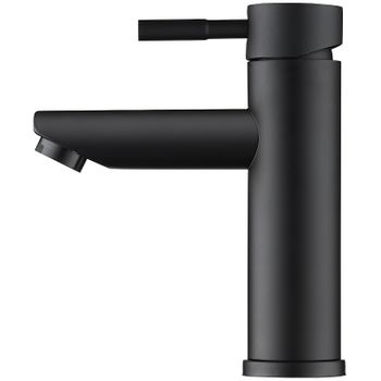 Смеситель для раковины Orange Steel M99-021b Черный матовый — фото 3, Смесители для раковины