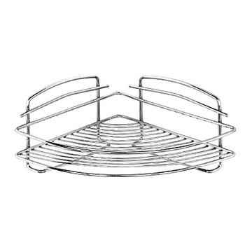 Угловая полка Milardo 206WC00M44 Хром — фото 1, Полки для ванной и душа