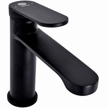 Смеситель для раковины Orange Vesper M10-021b Черный матовый — фото 3, Смесители для раковины