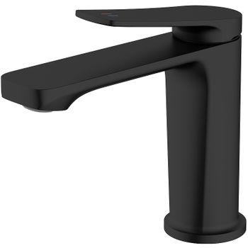 Смеситель для раковины Splenka S40.10.06 Черный матовый — фото 1, Смесители для раковины