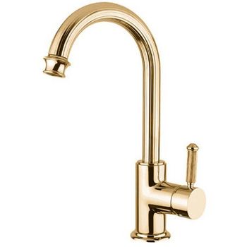 Смеситель для раковины Cezares Olimp LSM2-L OLIMP-LSM2-03/24-L Золото 24 карат — фото 1, Смесители для раковины