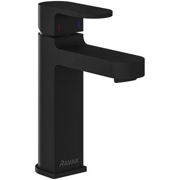 Смеситель для раковины Ravak Chrome CR 014.20BL X070428 Черный матовый — фото 1, Смесители для раковины
