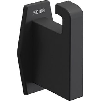 Крючок для полотенец Sonia Luce 182497 Черный матовый — фото 1, Крючки для полотенец