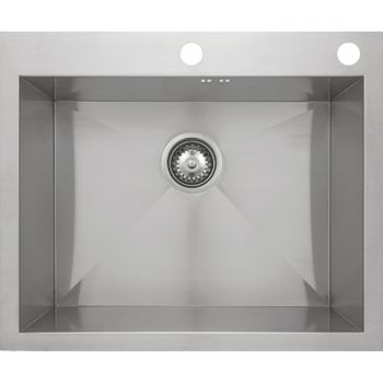 Кухонная мойка Seaman Eco Marino SMV-Z-600.B Нержавеющая сталь — фото 1, Кухонные мойки