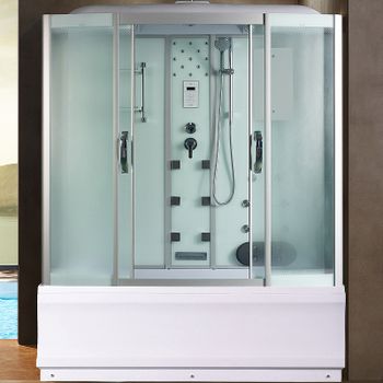 Душевой бокс River Wisla 170x80 МТ 10000000148 с поддоном — фото 1, Душевые боксы