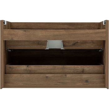 Тумба под раковину Aquanet Милан 100 336380 подвесная Дуб рустикальный — фото 9, Тумбы под раковину