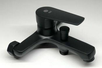 Смеситель для ванны Orange Loop M26-100B Черный — фото 6, Смеситель для ванны