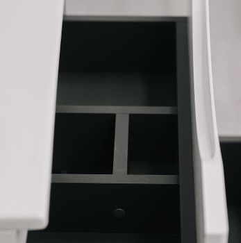 Тумба с раковиной Bond Cube 60 T01605-S05W подвесная Белая матовая — фото 6, Тумбы с раковиной