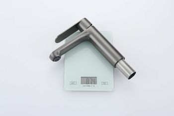 Смеситель для раковины Splenka S222.10.09 Графит матовый — фото 11, Смесители для раковины