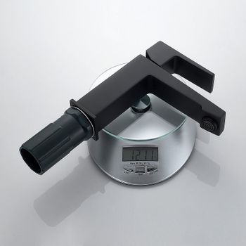 Смеситель для раковины Splenka S01.10.06 Черный матовый — фото 10, Смесители для раковины