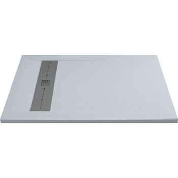 Душевой поддон из искусственного камня Allen Brau Infinity 90x90 8.21001-21 Белый камень — фото 3, Душевые поддоны из искусственного камня