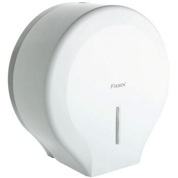 Диспенсер туалетной бумаги Fixsen Hotel FX-31010E Белый — фото 1, Диспенсеры туалетной бумаги