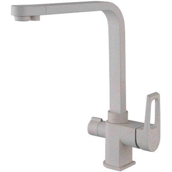 Смеситель для кухни ZorG Clean Water ZR 334 YF- КВАРЦ Кварц — фото 1, Смесители для кухни