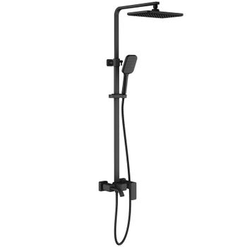 Душевая система Timo Selene SX-1013/03 Черный — фото 1, Душевые стойки