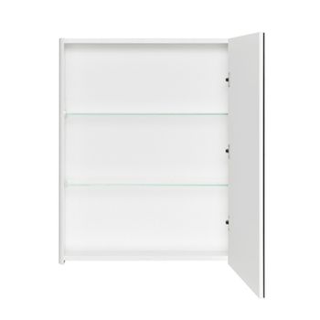 Зеркальный шкаф Aquaton Беверли 65 1A237002BV010 Белый глянец — фото 2, Зеркальные шкафы в ванную