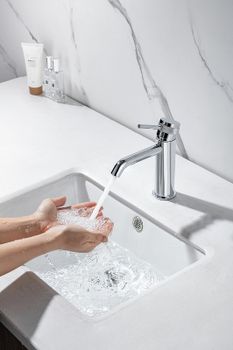 Смеситель для раковины Allen Brau Priority 5.31A01-00 Хром — фото 14, Смесители для раковины