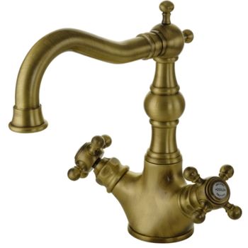 Смеситель для раковины Migliore Arcadia 18382 Бронза — фото 2, Смесители для раковины