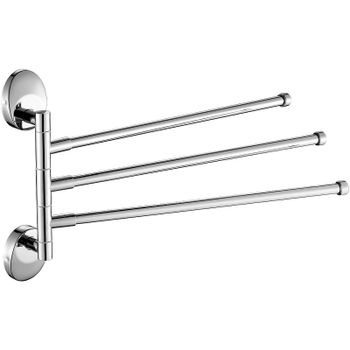 Полотенцедержатель CeramaLux Valencia 73214-3 поворотный Хром — фото 1, Полотенцедержатели