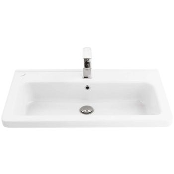 Раковина Veedi Creavit Prestige 80 ip080 Белая — фото 1, Раковины подвесные